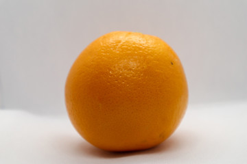 Orange fruit isolated on a white background