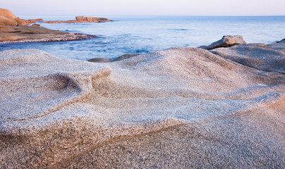 Rocas en la costa mediterranea