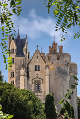 Montreuil-Bellay. Le château. Maine-et-Loire. Pays de Loire	