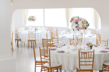 luxury wedding restaurant interior
