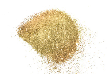 Background with gold glitter for your design