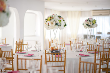 luxury wedding restaurant interior