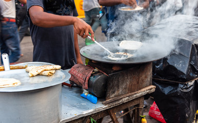 A paratha is a flatbread that originated in the Indian subcontinent, prevalent throughout areas of India, Sri Lanka, Pakistan, Nepal and Bangladesh where wheat is the traditional staple.