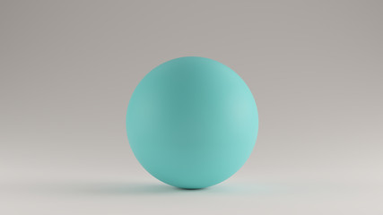 Gulf Blue Turquoise Sphere 3d 