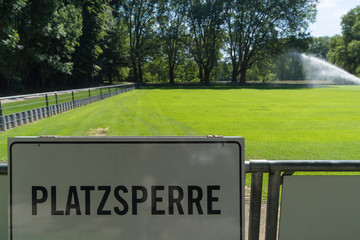 Platzsperre
