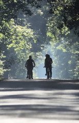 Obraz premium Balade à bicyclette