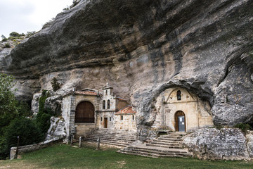 Natural monument in the rock