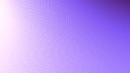 Blue abstract surface background with grid - 3D rendering illustration