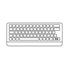 Vector illustration of keyboard and enter logo. Collection of keyboard and desktop stock vector illustration.