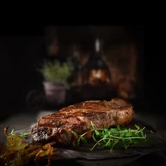 Fotobehang Farmhouse Rustic Rump Steak © Simon Booth