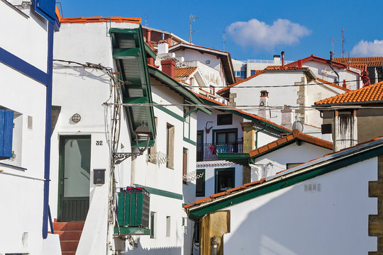Getxo old port in the coast of Bizkaia, Spain