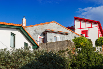 Getxo old port in the coast of Bizkaia, Spain