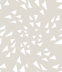 abstract geometric triangle pattern for seamless background, simple minimalist graphic , retro decoration and fabric