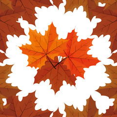 happy autumn season flat design