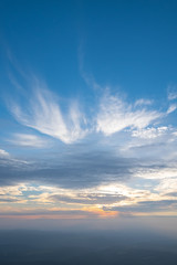 八甲田からの夕日