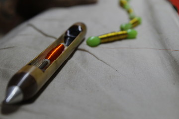 Hand loom silk sarees weaving process with gold thread