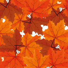 happy autumn season flat design