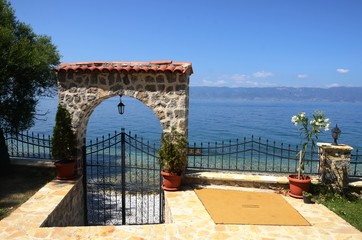 Macédoine du Nord : Monastère de Sainte Mère de Dieu de Zahum, Borodica Zaumska (région d’Ohrid)