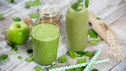 Fresh, healthy, squeezed, apple  juice