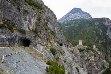 Fraele Towers (Torri di Fraele), Valdidentro, North Valtellina, Lombardy, Italy