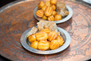 different kinds of delicious baklava