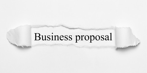 Business proposal