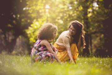 Fototapeta premium Talk about nature.