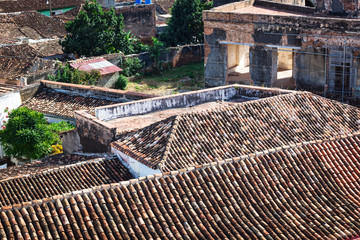 tiled roofs