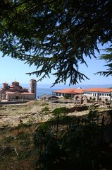 Macédoine du Nord : église de Saint-Clément sur la colline de Plaosnik (Ohrid)