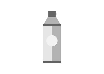 paint sprayer can flat design style vector