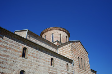 Fototapeta na wymiar Patriarchal Cathedral. Pitsunda, Abkhazia