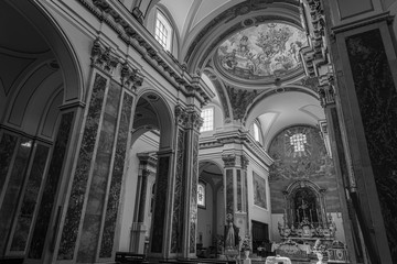 Isernia, Molise. The Cathedral of St. Peter the Apostle is the most important Catholic building of...