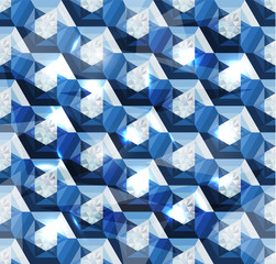Naklejka na ściany i meble Seamless diamond bejeweled background - abstract eps10 vector