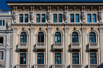 The city of Trieste in Italy  