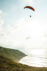 parapente sobre Sopelana