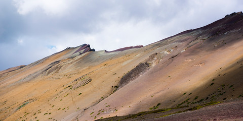 Colourful Rainbow Mountain, Peru, South America