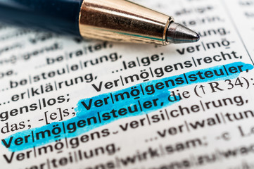 Finanzamt Vermögensteuer 