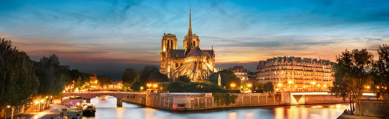 Poster Notre Dame de Paris, France © beatrice prève