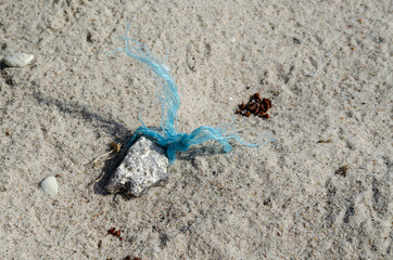 Plastik am Strand