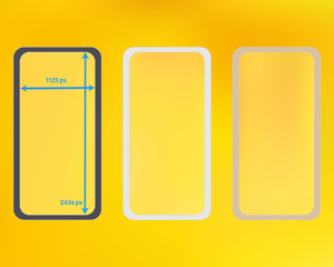 Mesh, multicolor phone backgrounds kit.