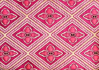 thai silk handcraft peruvian style rug surface close up More this motif & more textiles peruvian...