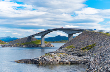 Atlantic road in Norway