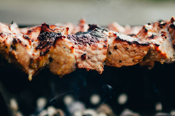 barbecue on skewers