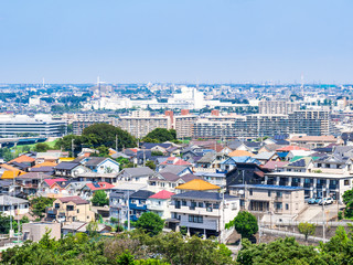 Obraz premium 郊外の住宅地 東京