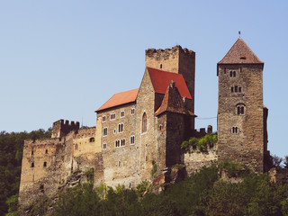 Fototapeta na wymiar Castle Hardegg in Austria