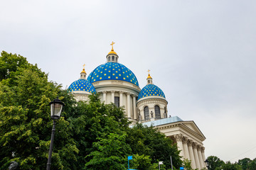 Trinity Cathedral in St. Petersburg, Russia