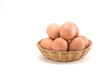 Eggs in basket