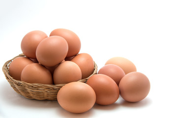 Eggs in basket