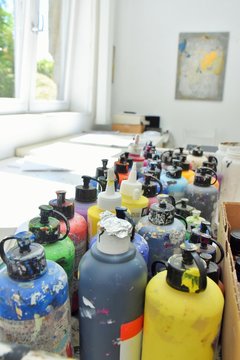 Farbflaschen