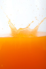 orange juice splash